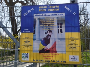 DZIECI - DZIECIOM, MŁODZI - MŁODYM - plakat