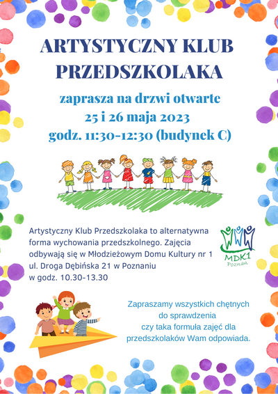 Drzwi otwarte w AKP - plakat