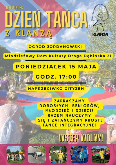 Dzień Tańca z KLANZĄ - plakat