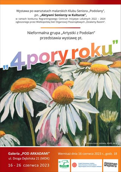 "Cztery pory roku" - plakat