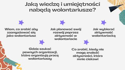 Szkolenie dla młodzieży "Wolontariat - rozwój młodych" - informacje