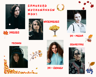 Samorząd Wychowanków - zdjęcie samorządowców