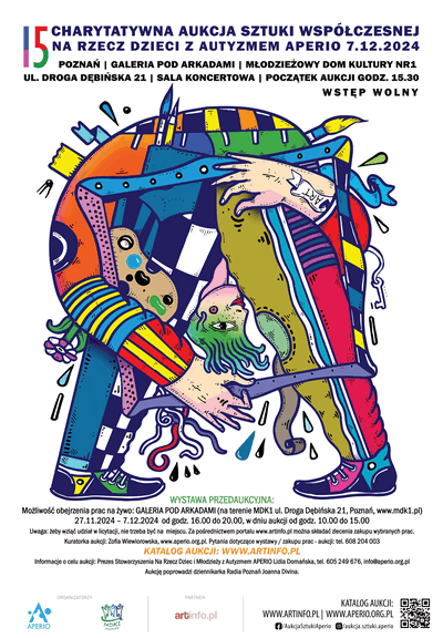 15. Aukcja Sztuki Aperio - plakat