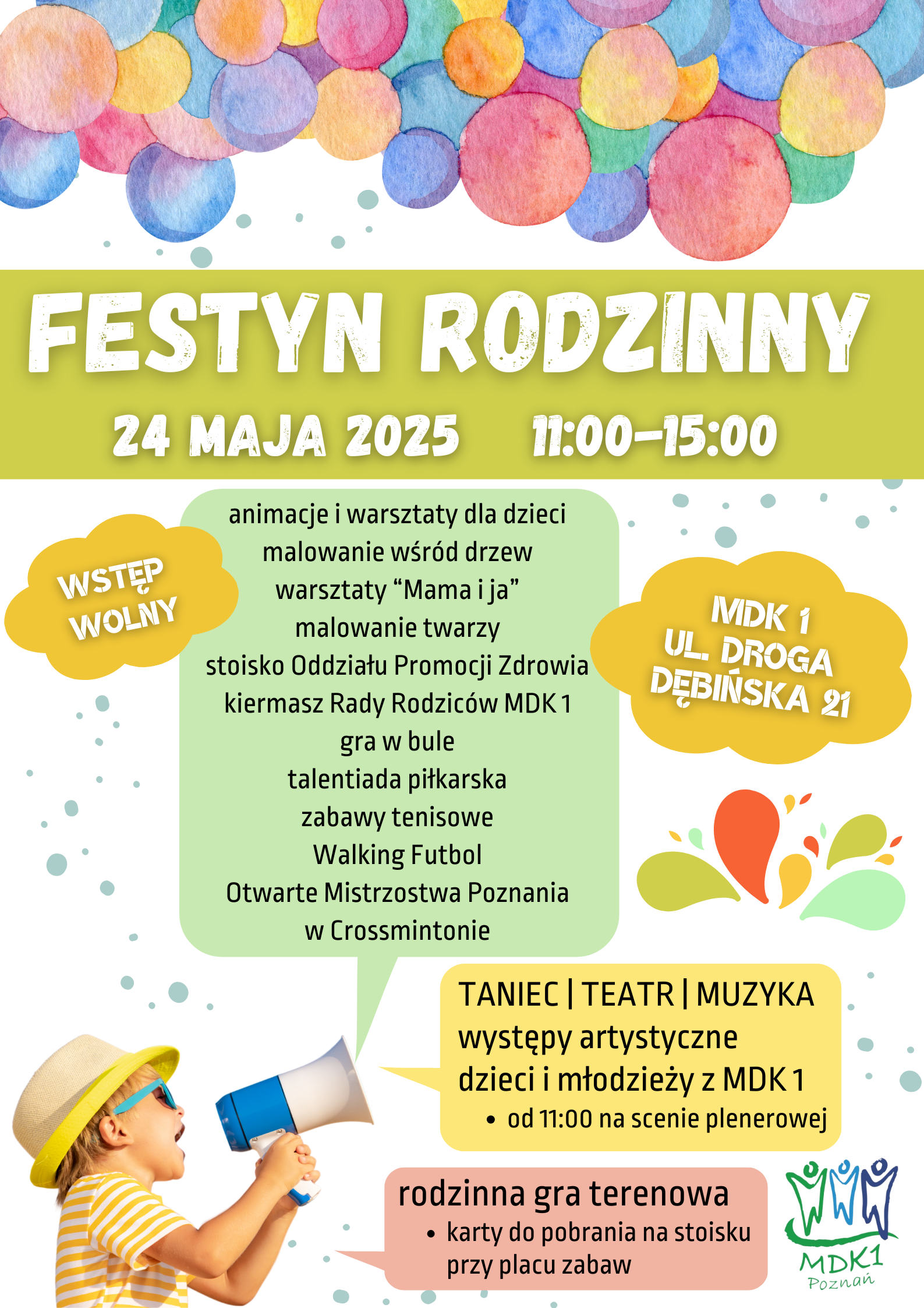 Plakat   festyn rodzinny 2025