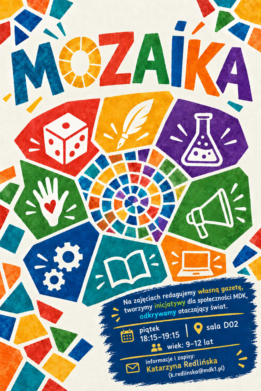 mozaika plakat